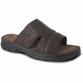 Sandals Secrets KOZI Men Sandal FISHMAN-4 Coffee