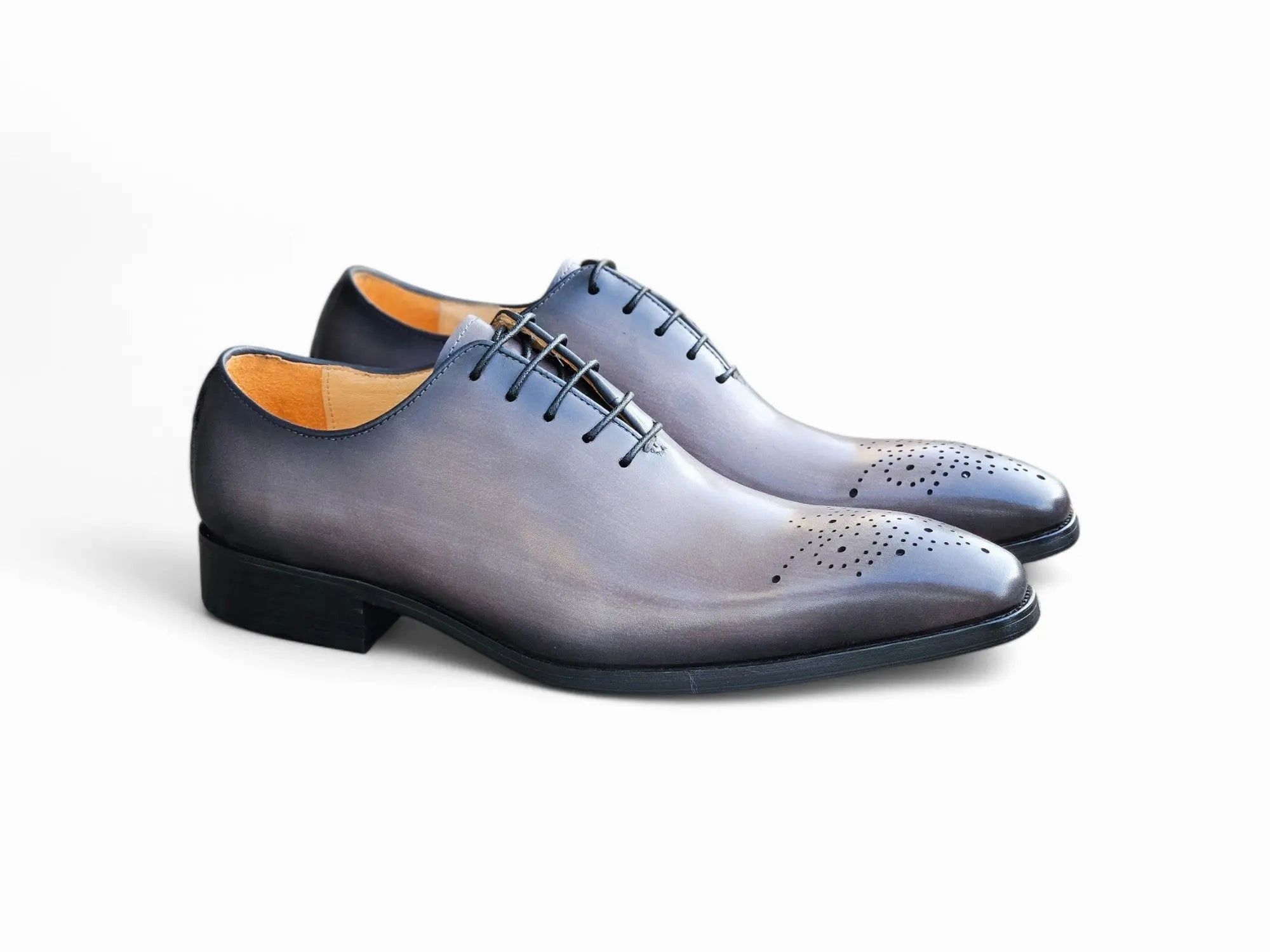 Hand Burnished Wholecut Calf Oxford Oxford Dunks