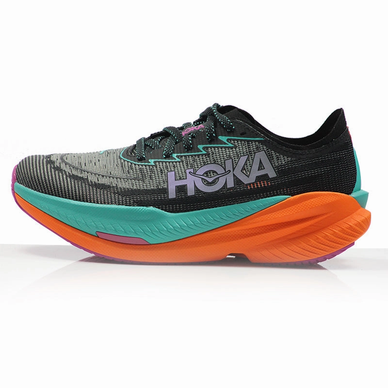 Hoka One One Mach X 2 Men's Running Shoe - Black/Electric Aqua Reviews For Running Shoes