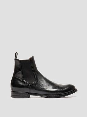 ANATOMIA 083 - Black Leather Chelsea Boots Boots Cole Haan
