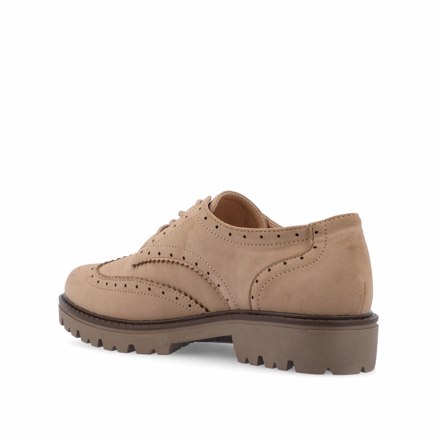 Best Oxford Shirts CLAUDIYA OXFORD LOAFER FLAT IN FAUX SUEDE
