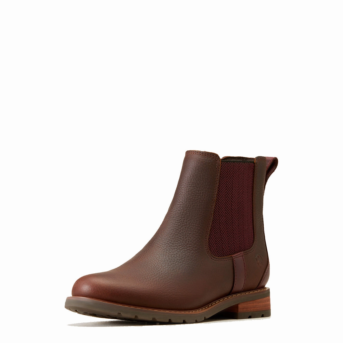 Ariat Womens Wexford Waterproof Chelsea Boots Dark Brown Waterproof Nubuck Chelsea Boots