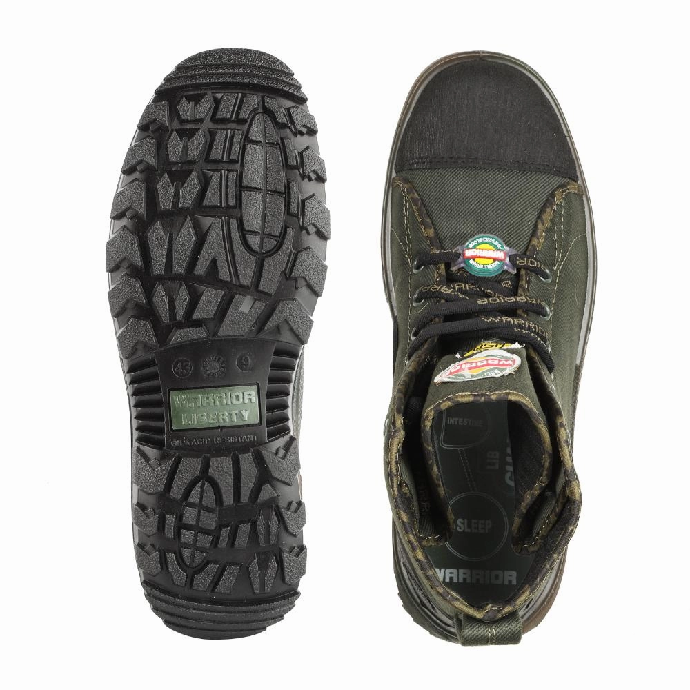 Good Rain Boots Warrior Olive Defence Jungle Boot for Men JUNGLE KING By Liberty