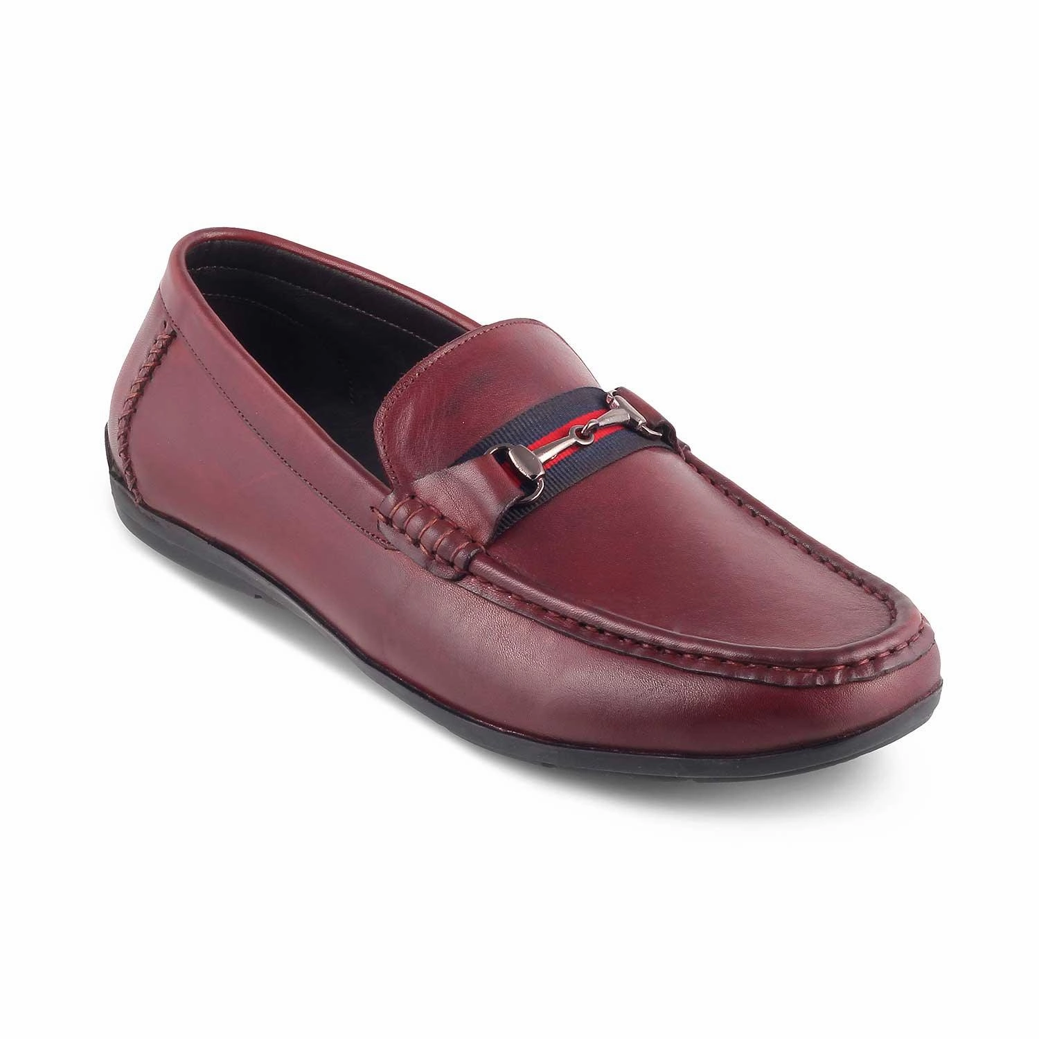 Loafers Patent The Crada Wine Men's Leather Driving Loafers Tresmode