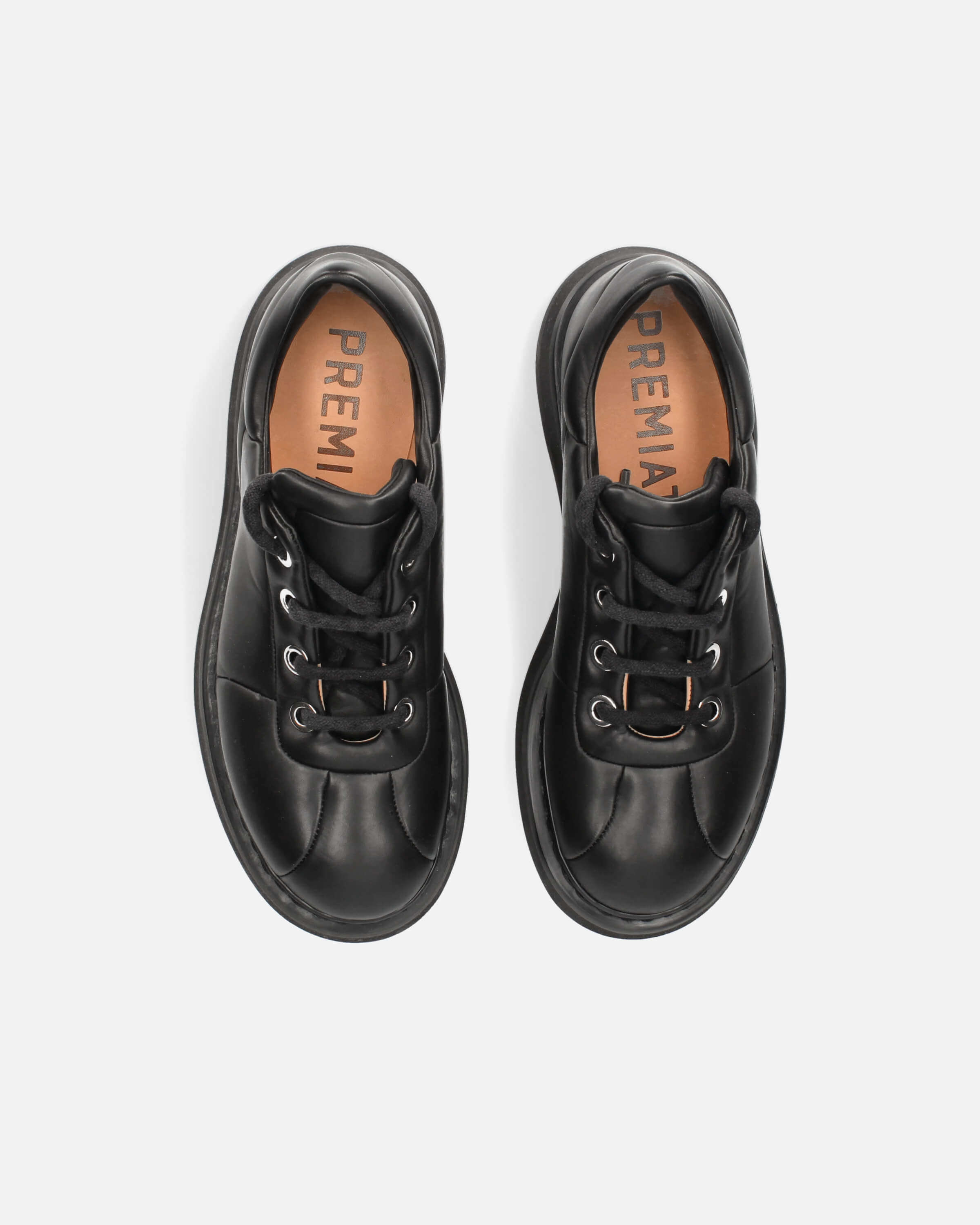 Lace Up Skate Shoes Derby 32129D Land Nero