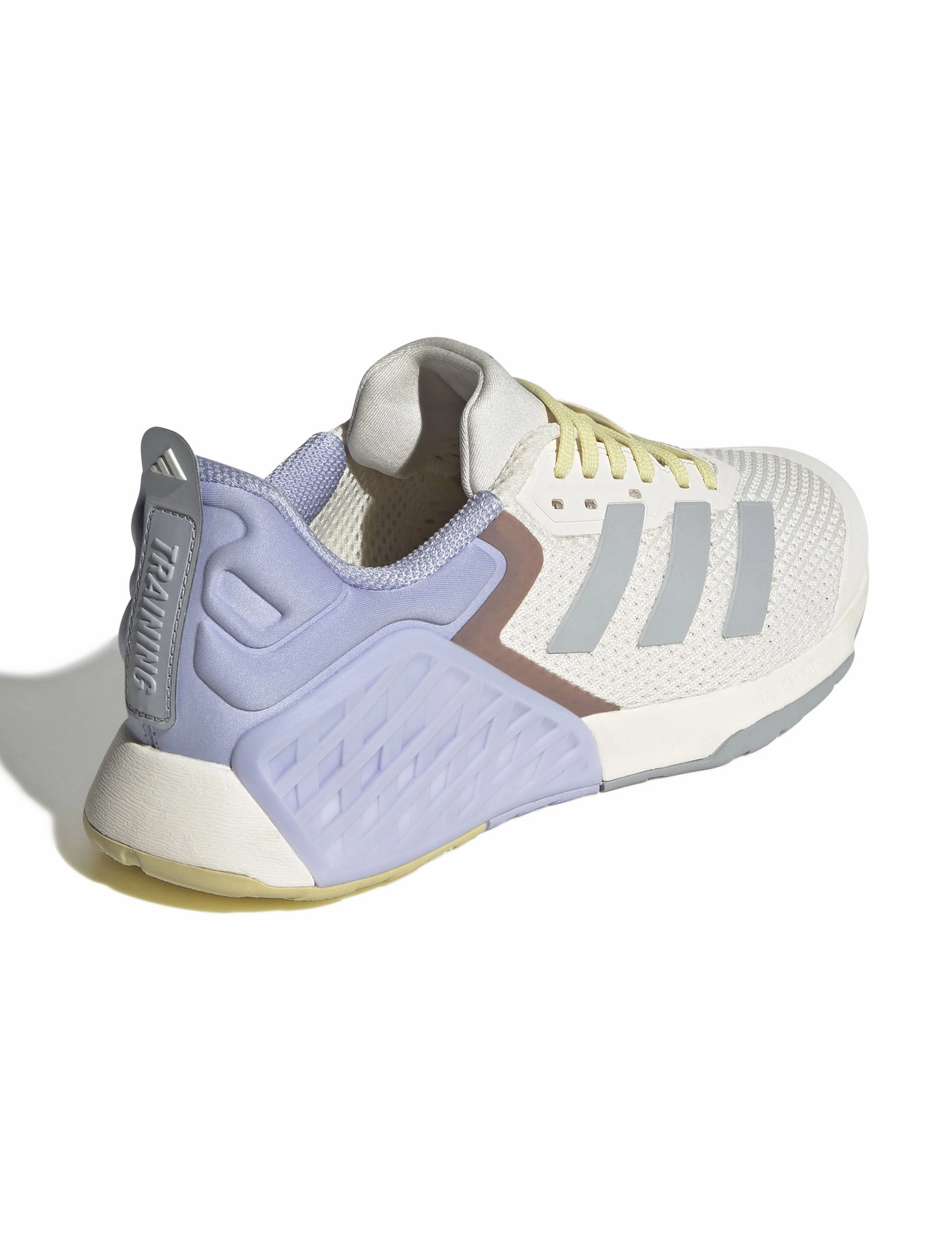 Dropset 3 Strength Training Shoes - Chalk White/Halo Silver/Violet Tone Under Armour Charged Commit Training Shoes