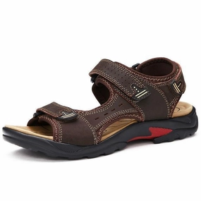 Amazonas Flip Flops West Louis Leisure Genuine Leather Sandals