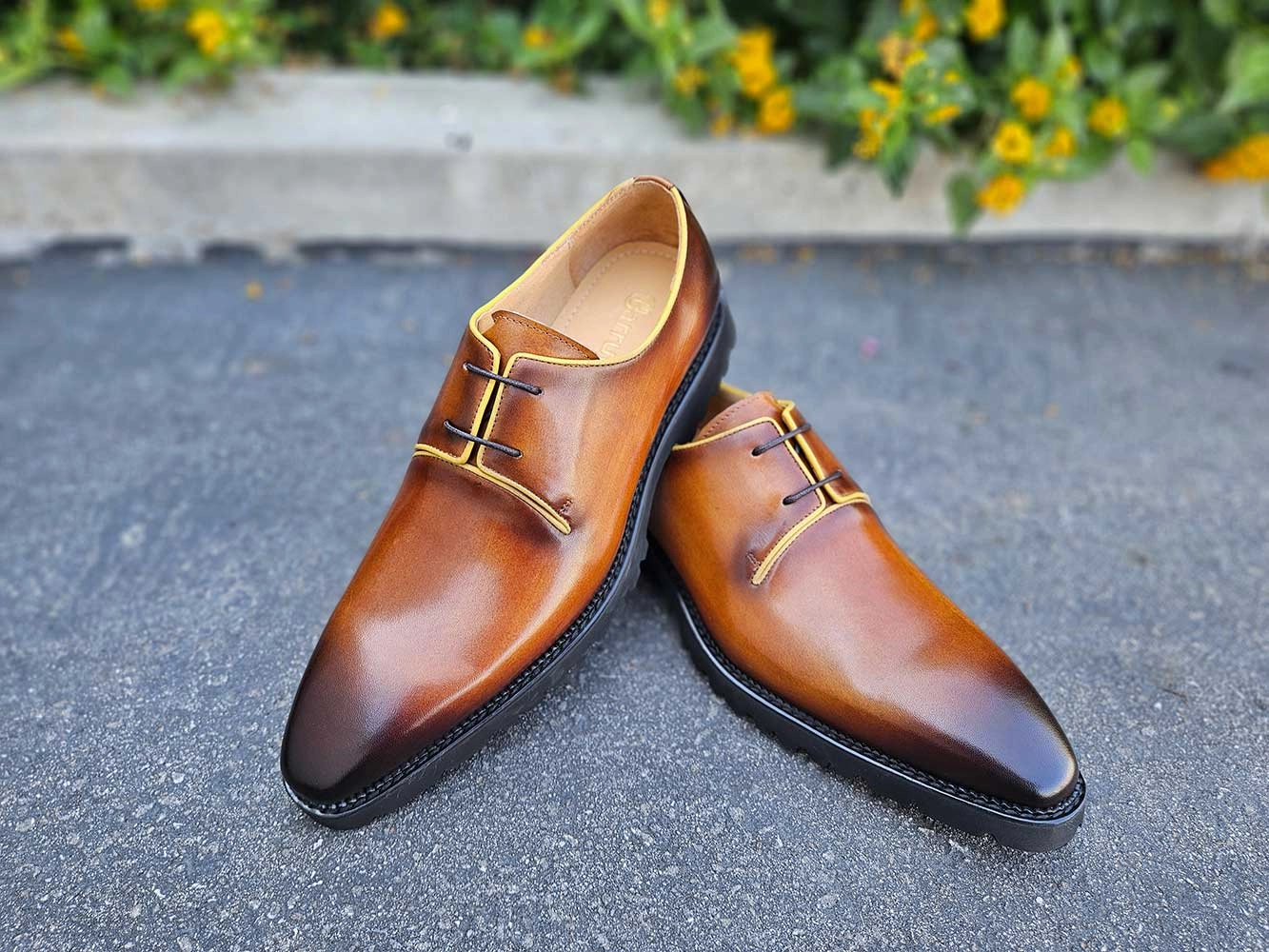 Different Ways To Lace Up Shoes Whole Cut Derby With Lug Sole