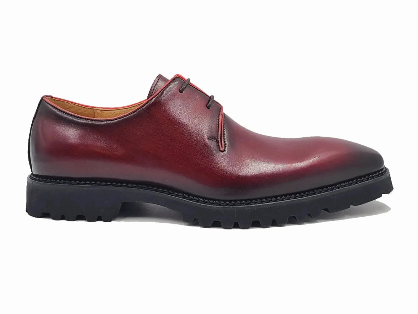 Whole Cut Derby With Lug Sole Derby Shoes History