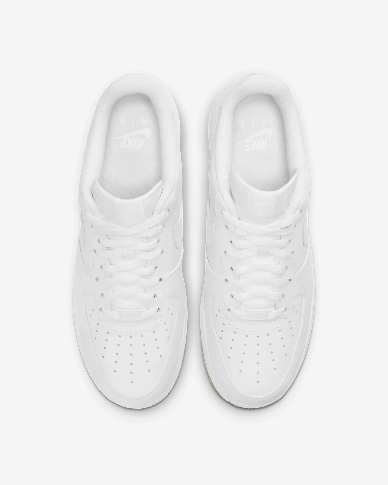 Nike Air Force 1 '07 DJ2739-100 Sneakers Men's White Gum Leather Low Top Shoes Nike Tn Shoes