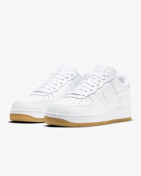 Ken Griffey Nike Shoes Nike Air Force 1 '07 DJ2739-100 Sneakers Men's White Gum Leather Low Top Shoes