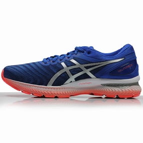 Asics Gel Nimbus 22 Men's Running Shoe - Tuna Blue/Pure Silver Best Trail Running Shoes Uk