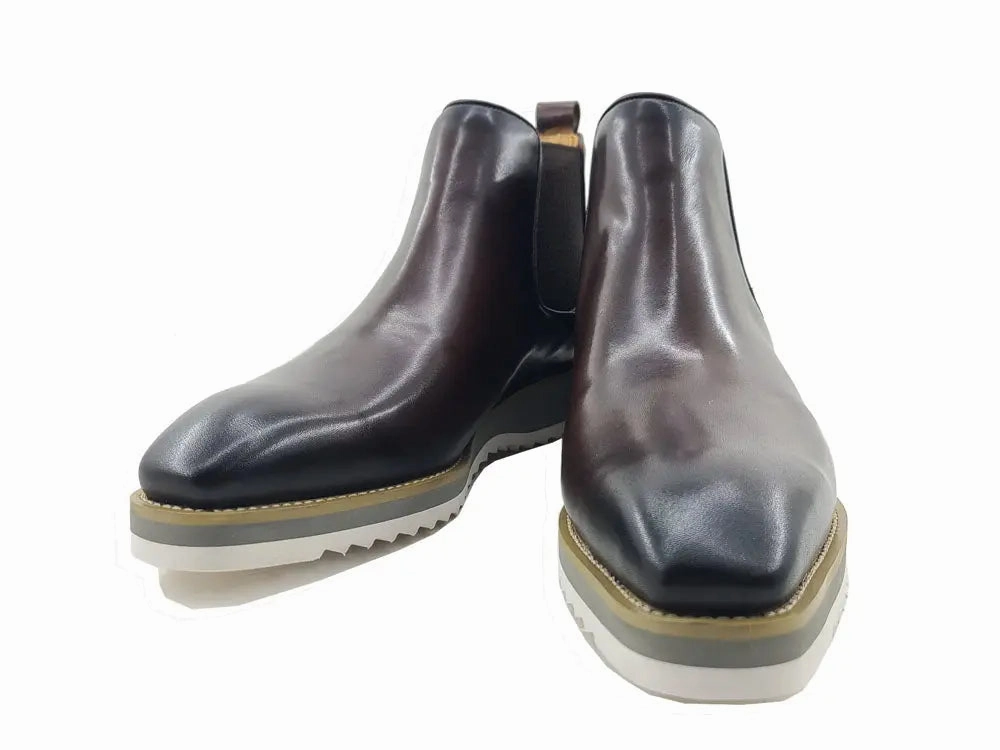 2976 Patent Leather Chelsea Boots Men's Patina Chelsea Boot