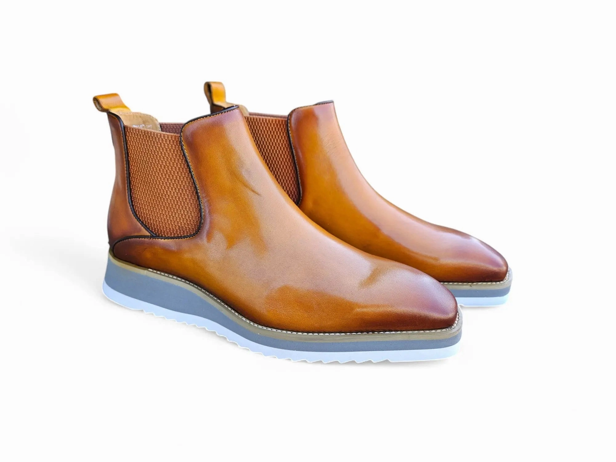 2976 Flatform Chelsea Boots Men's Patina Chelsea Boot