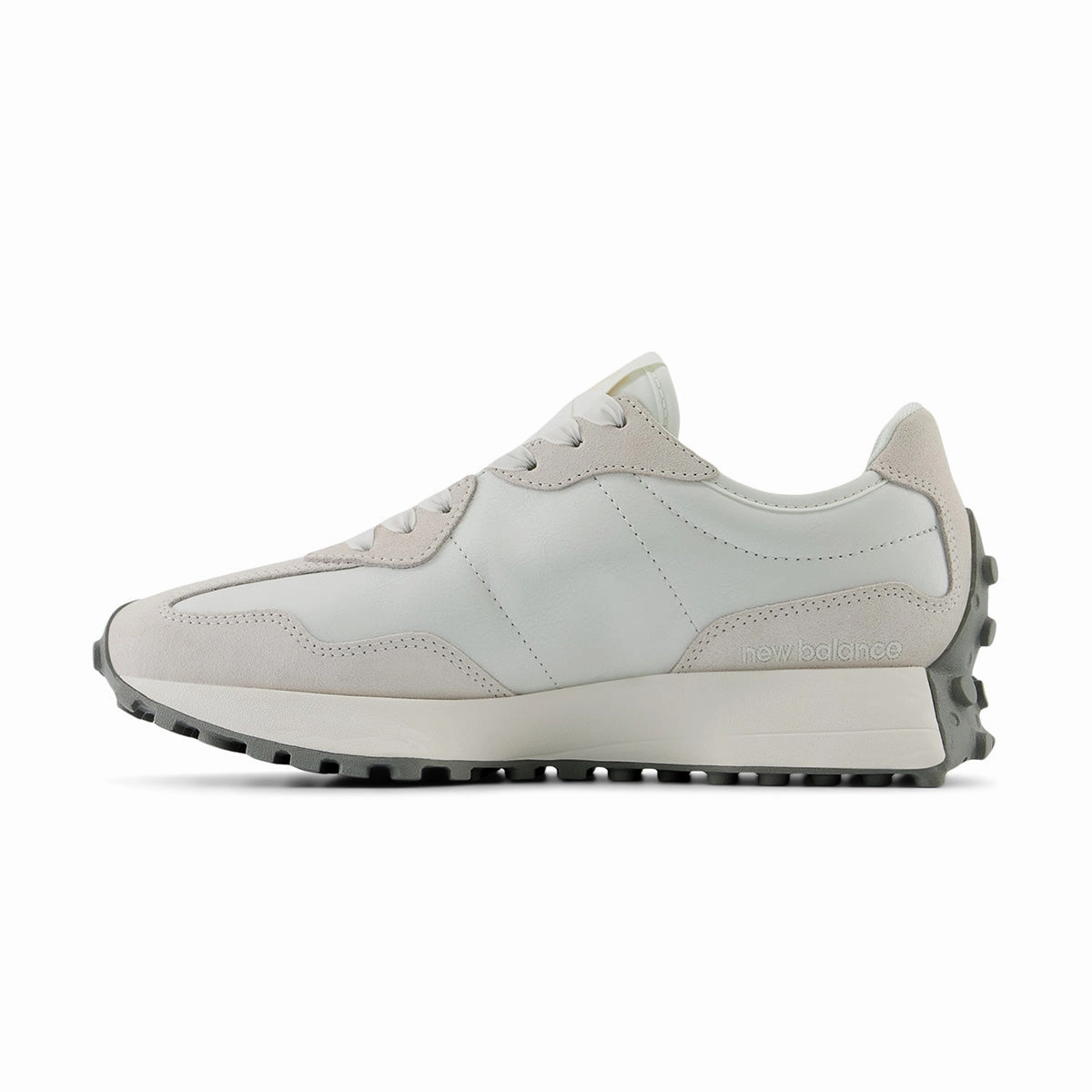 New Balance Womens Shoes White Wmns 327 'Grey'