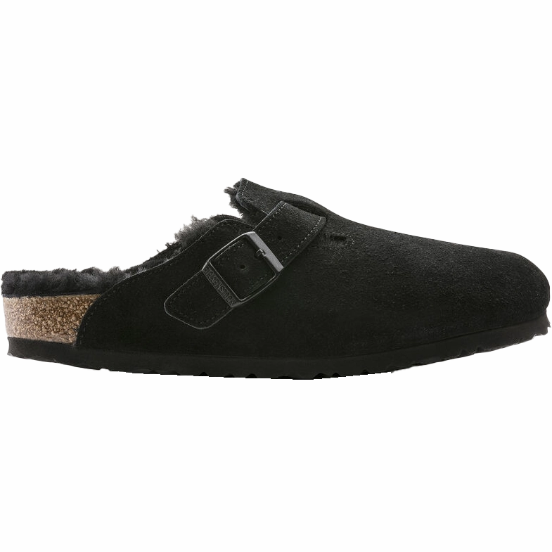 Slip On Leather Clogs Women's Boston Clog Shearling