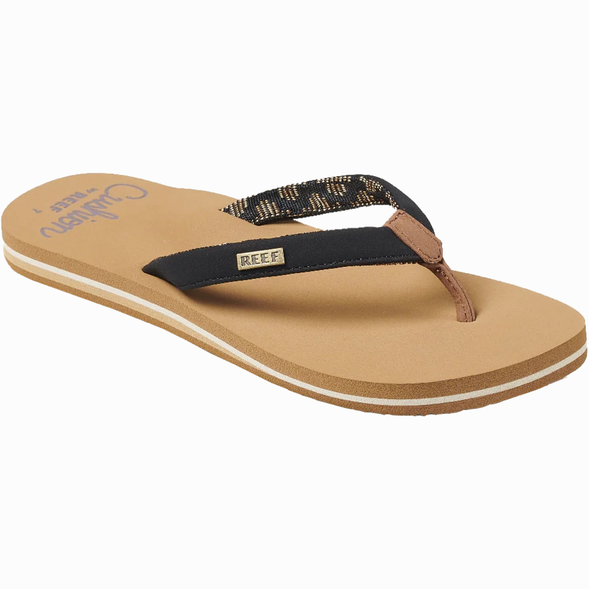 Women's Cushion Sands Flip Flops With Ankle Straps