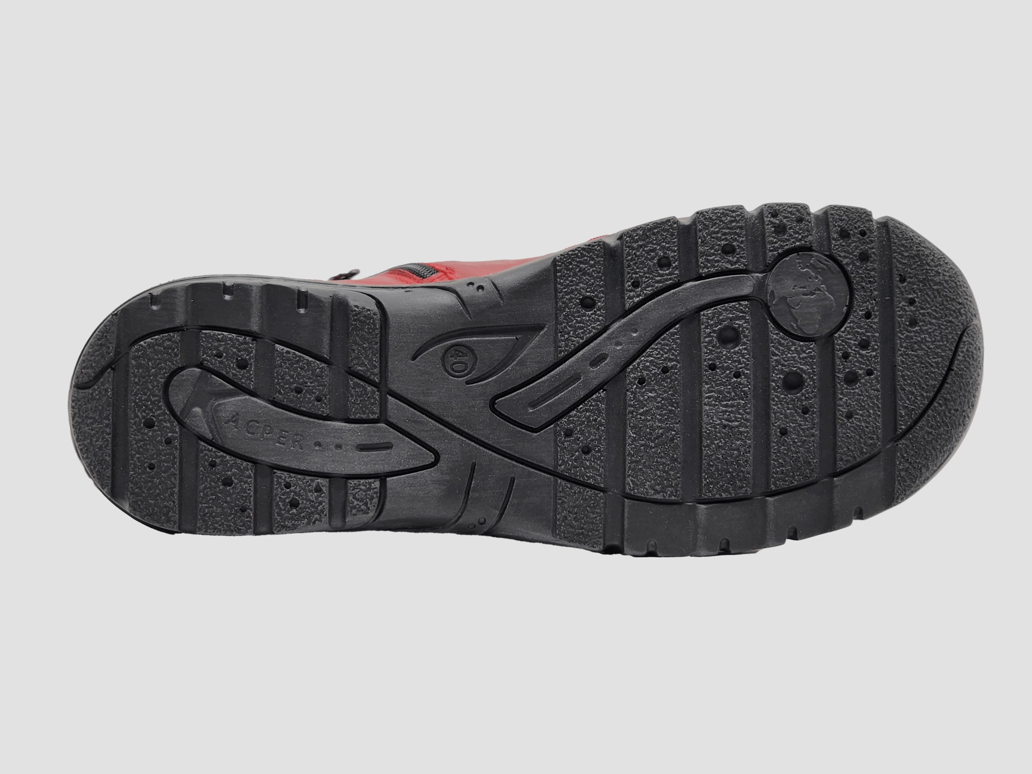 Boots Alliance Women's Everyday Wool-Lined Zip-Up Leather Boots - Red