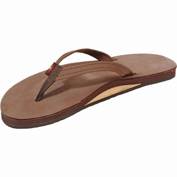 Burger Flip Flops Women's Premier Leather Narrow Strap Sandal