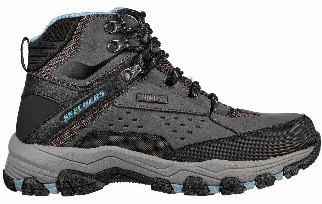 Women's Wide Fit Skechers 158257 Selmen Hiking Waterproof Boots Skechers Relment-pelmo Hiking Boot