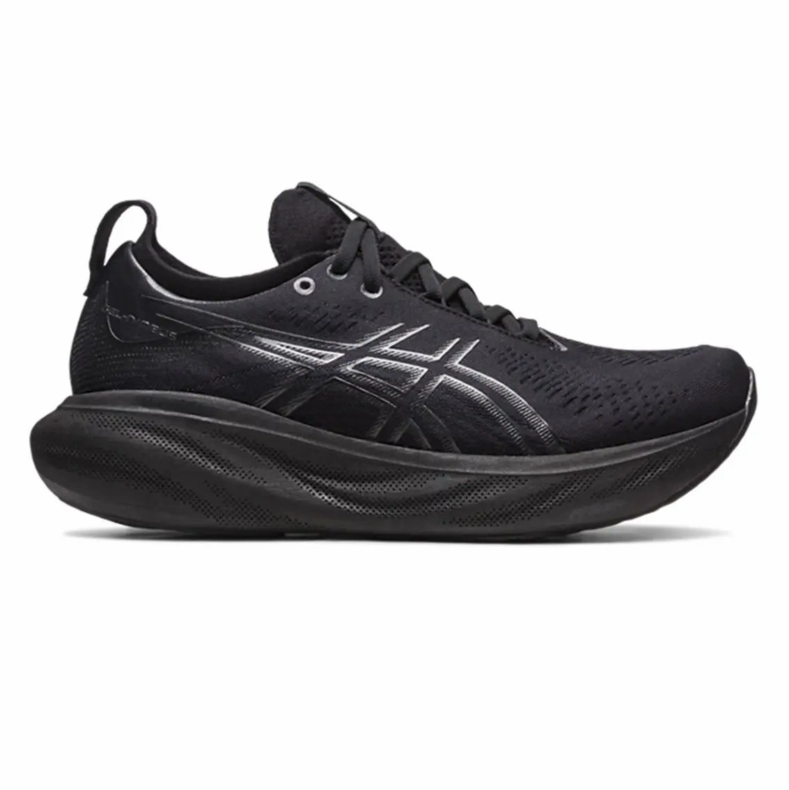 Asics Shoe Warranty Womens ASICS GEL-Nimbus 25 - Black/ Graphite Grey