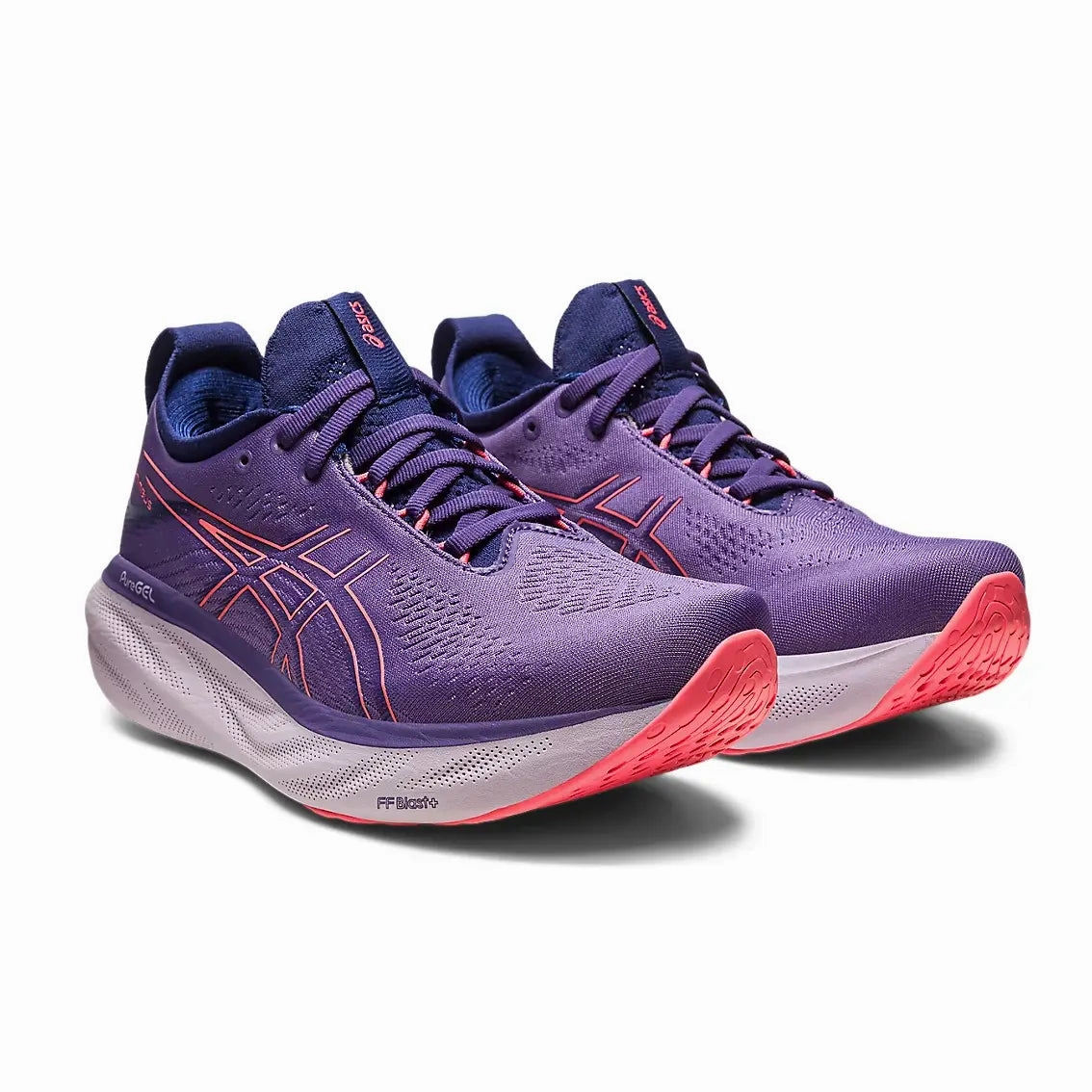 Asics Gel Excite 9 Running Shoes Womens ASICS GEL-Nimbus 25 - Dusty Puple / Papaya