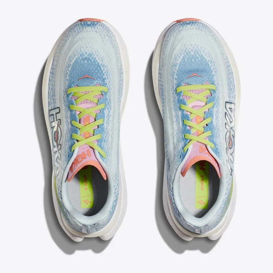 Womens Hoka Mach X (B-Width) Flashfilm Trainer Shoes