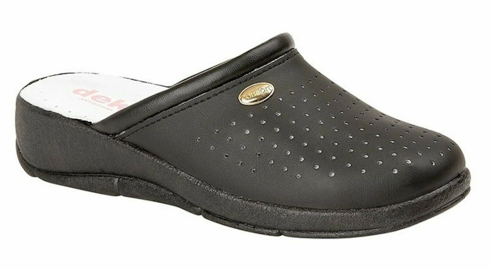 Frame Clogs Womens Wide Fit DEK L128 Mule Sandals