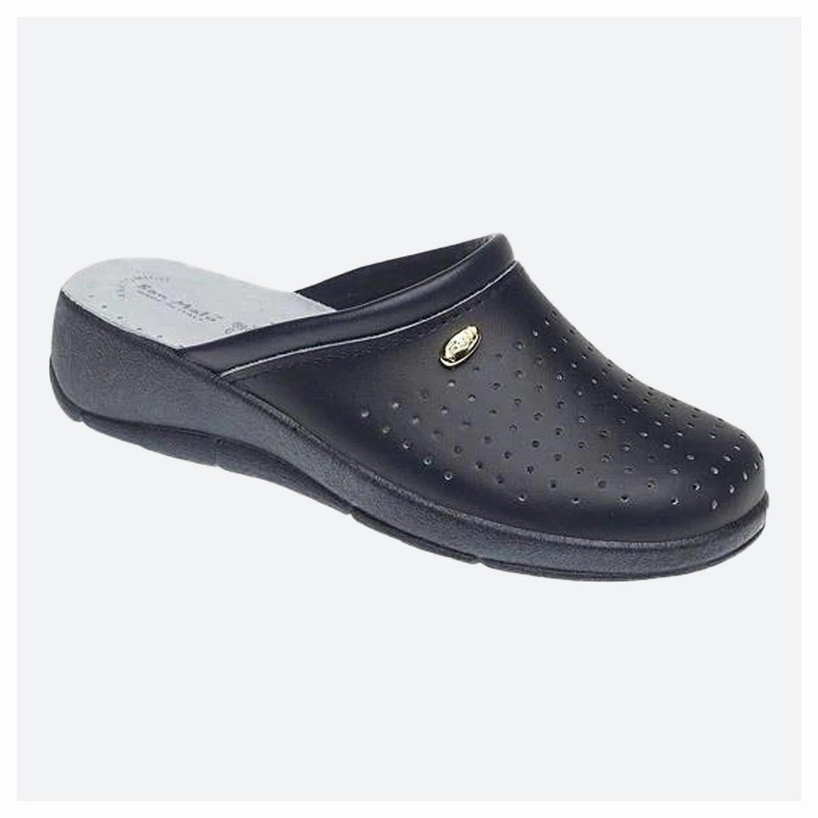 Best Shearling Clogs Womens Wide Fit DEK L128 Mule Sandals