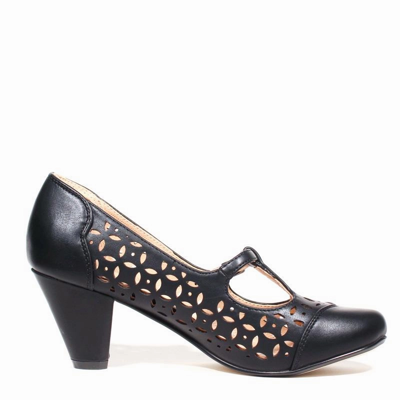 Milan Retro Heels High Heels Crush Fish