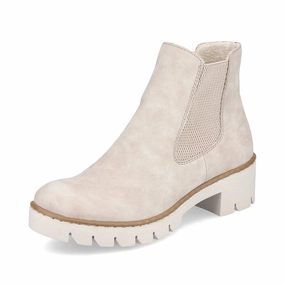 X5772-60 Beige Chelsea Side Zip Kit Harington Chelsea Boots