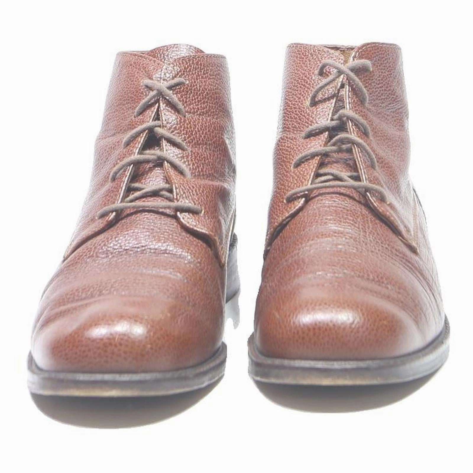 CYRILLUS Mens Leather Ankle Boots Brown UK 7 Classic Smart Dress Casual Cowboy Type Boots