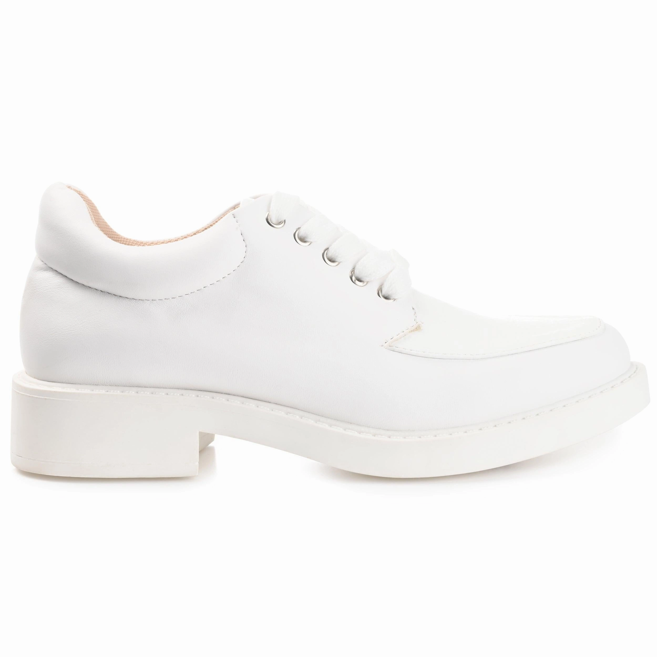 Marc Moc Toe Oxfords ALIAH OXFORD FLATS IN VEGAN LEATHER