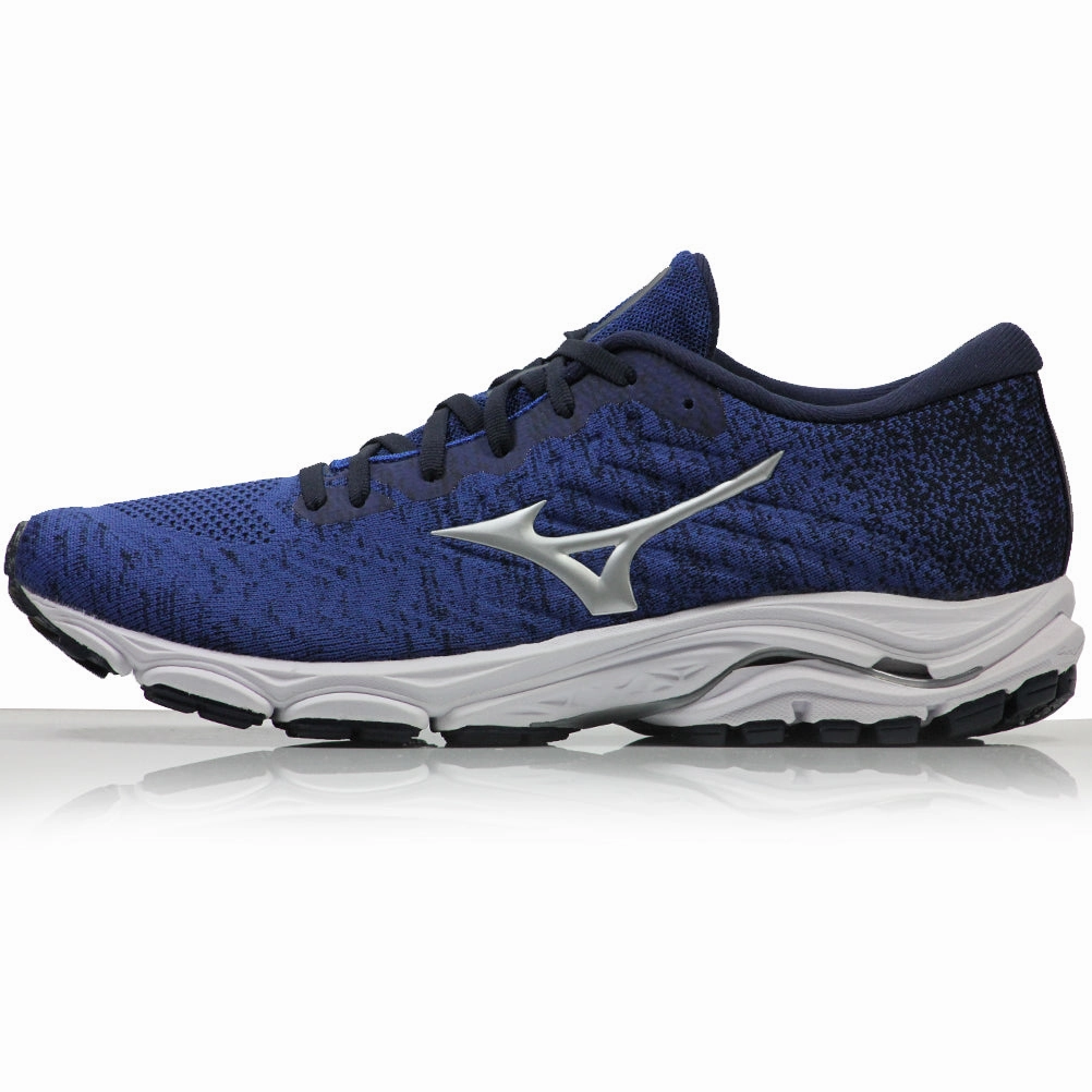 Ultra Running Shoes Mizuno Wave Inspire WaveKnit Men's Running Shoe - Skydiver/Silver/NavyBlazr