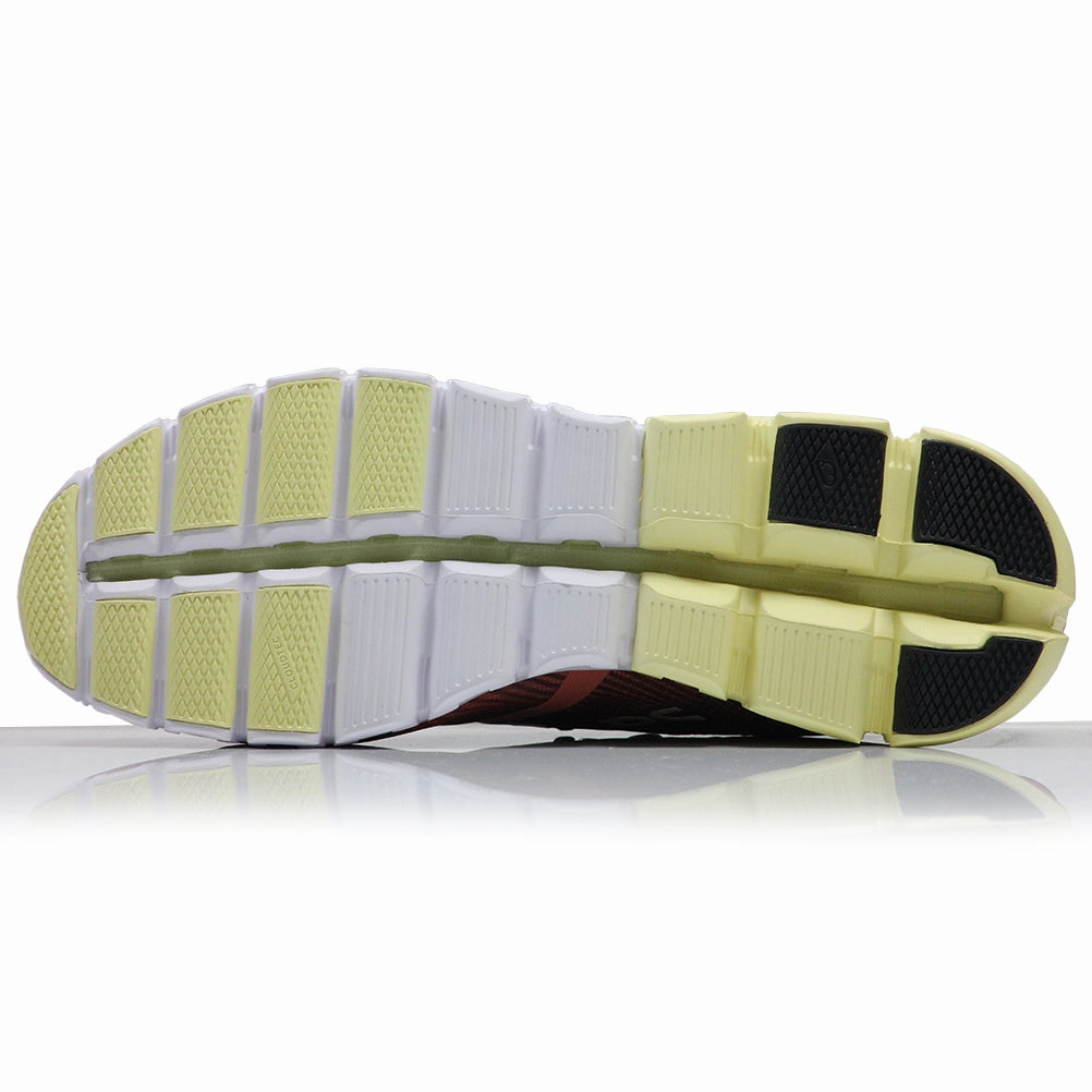 On Cloudflow Men's Running Shoe - Rust/Limelight Fresh Foam Roav Road Running Shoe