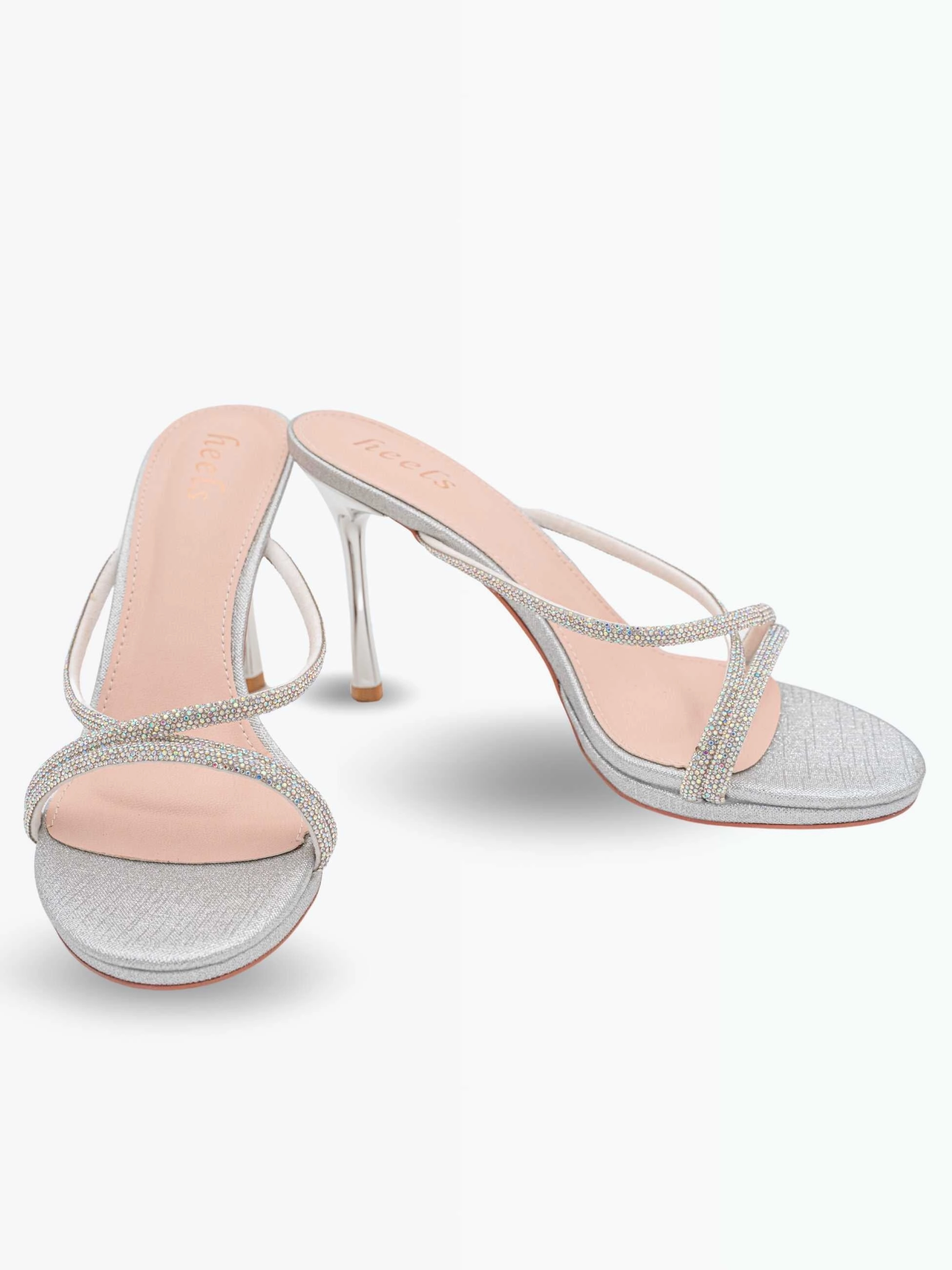 Zendaya Bling Pencil Heels High Heel Protectors For Grass