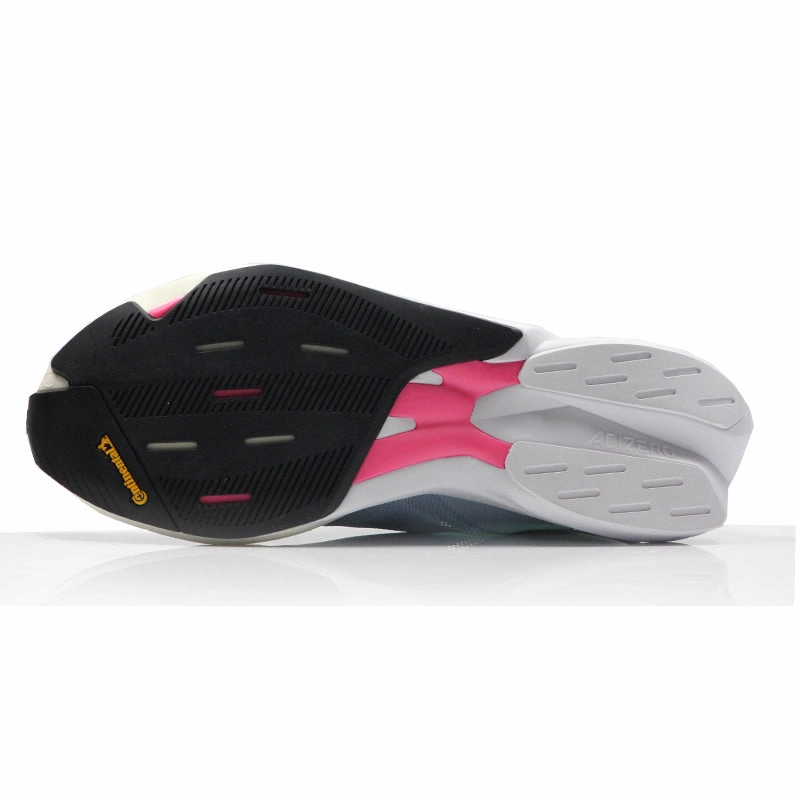 Torin Running Shoes adidas Adizero Adios 8 Men's Running Shoe - Wonder Blue/Lucid Lemon