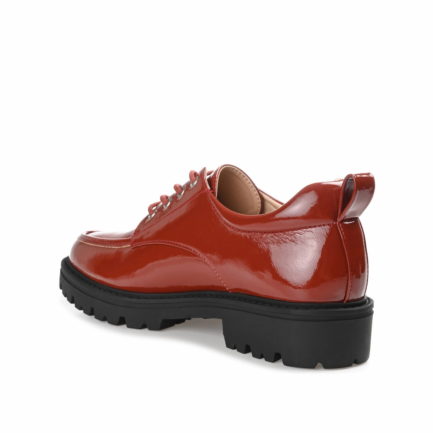 Brogue Oxfords ZINA OXFORD LOAFER FLATS IN PATENT